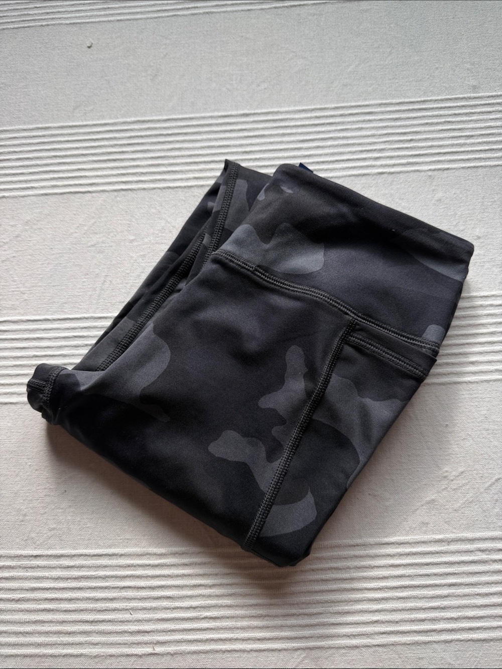 Polo by Ralph Lauren Black Gray Camo Leggings